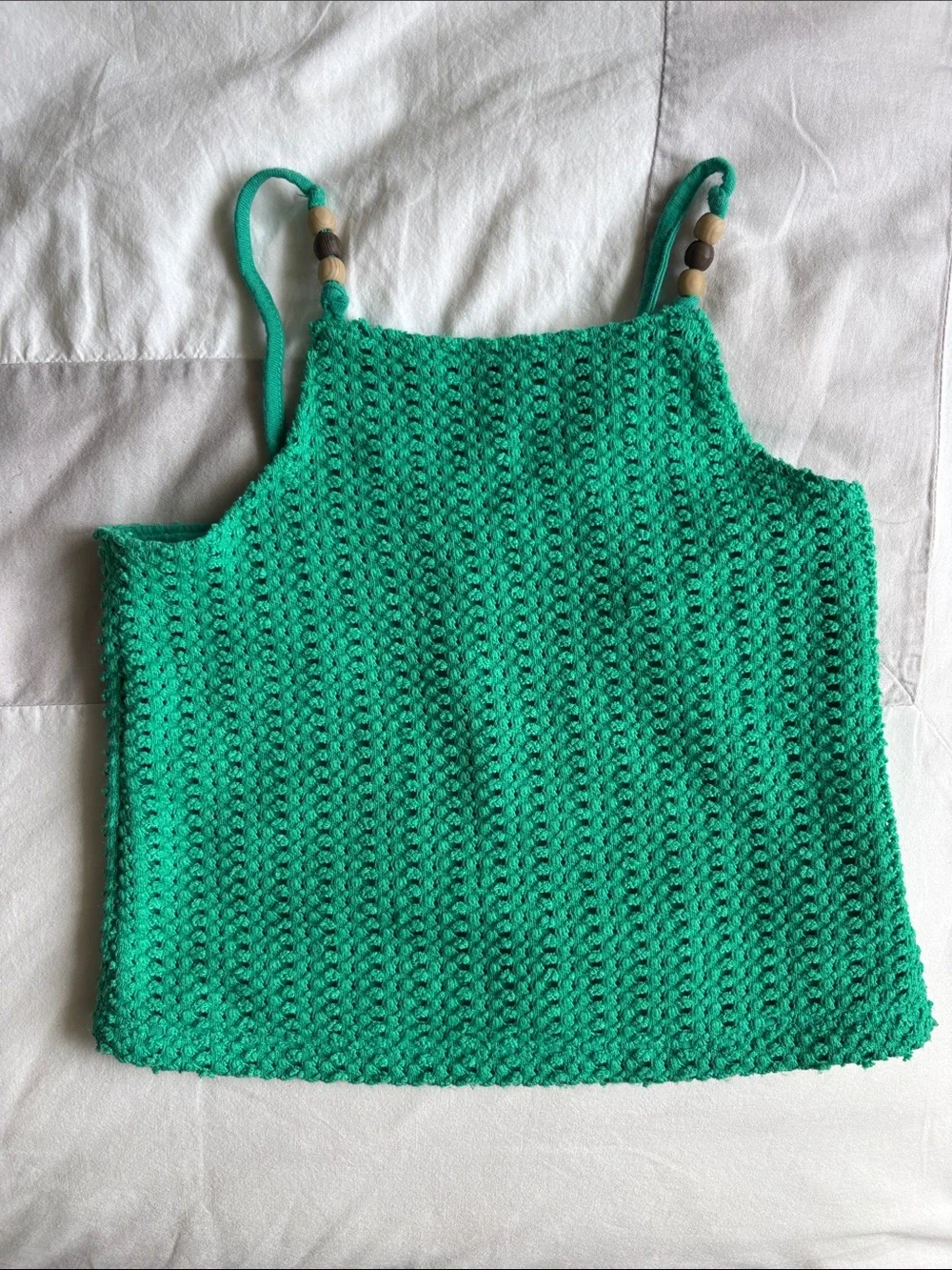 Old Navy Crochet knit beaded Top and short, 3t toddler gitl